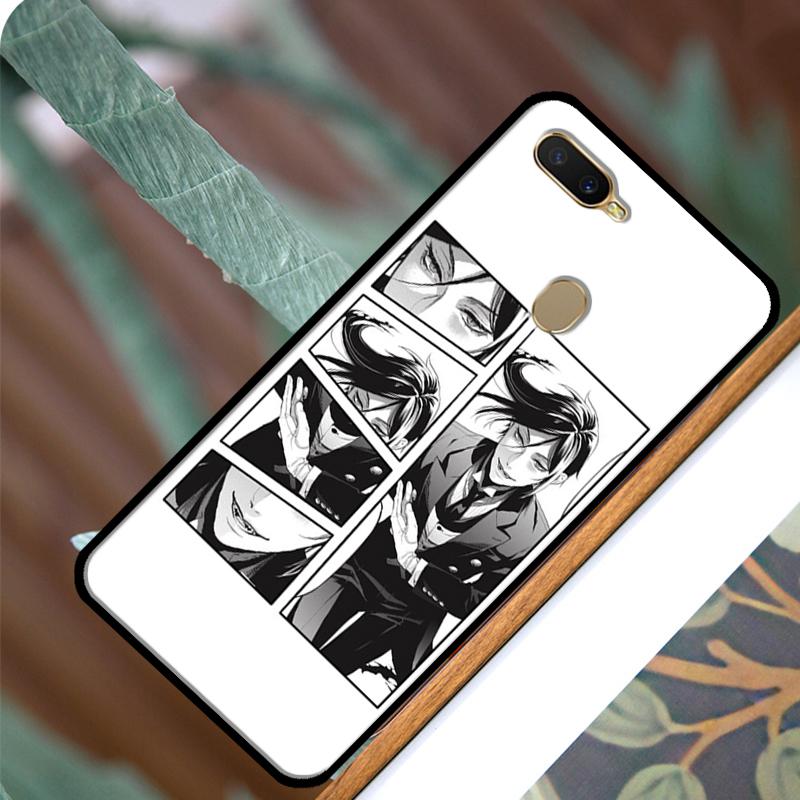 Чехол Sebastian Black Butler Kuroshitsuji для OPPO A74 A54 A94, чехол для OPPO A31 A53 A53S A5 A9 2020 A5S A15 A83 A91 A52 A72