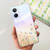 Милый чехол с рисунком Цветущего Кота для Realme 10 / Realme 10 Pro / Realme 10 Pro+ Мягкий Силиконовый TPU Чехол для Realme10 4G 10Pro Plus
