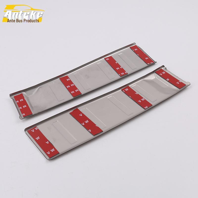 13 Outlander Защитная накладка заднего бампера - Накладка на порог бампера багажника