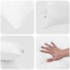 Summer Duvet with Pillow 2 pcs White Microfiber