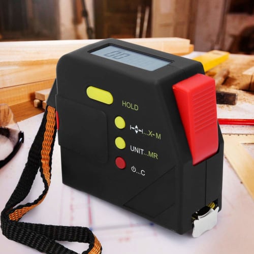 Marvellous Digital Tape Measure, 5m Digital LCD Display, Electronic Measuring Tape, Woodworking Ruler, Accurate Portable Measuring Tool