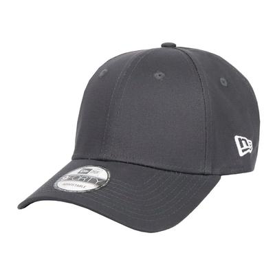 Бейсболка 9FORTY однотонная с 99HeadwearShop и боковым темно-серым козырьком, Цвет, Наклейка, Мужская Женская, Логотип, Графит, [Б/У]