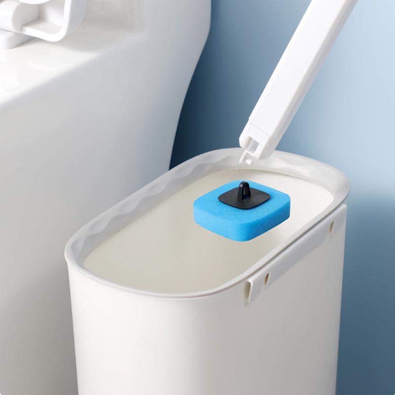 Одноразовая щетка для унитаза, бытовая неживая угловая щетка для унитаза, настенный подвесной набор, самоочищающаяся щетка для унитаза