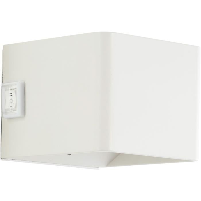 Магнитный уличный настенный светильник - ISEO - BRILLIANT - Перезаряжаемый - Белый - LED - Датчик - 4 Вт - 300 лм - 3000 К - USB