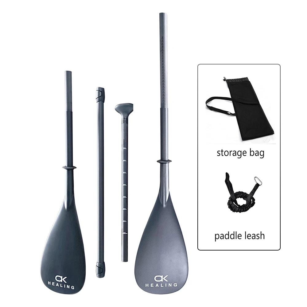 Carbon Fiber Dual Purpose SUP Paddle, Kayak Paddle for Surfing, Stand Up Board, Kayak and Boat, 4 PCs