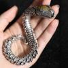 Уникальное мастерство   Роскошный браслет для мужчин Оригинальный дизайн Высокое качество Хип-хоп стиль Змеиные браслеты Ювелирные изделия
