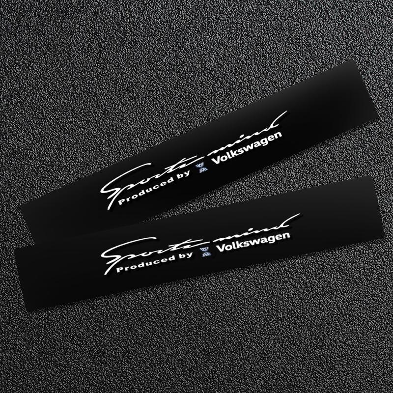 Автомобильные наклейки на лобовое стекло Светоотражающие Виниловая наклейка для тюнинга автомобиля 3D наклейки для Volkswagen Golf-5 6 7 Lavida Polo Tiguan Passat