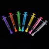 5Pcs 5ml 10ml Pet Animals Feeding Plastic Syringe Feeder Syringe Rubber Stopper Disposable Pump Measuring with Scale