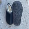 Зимние короткие зимние сапоги с длинным меховым ртом из кожи для женщин большого размера с плюшевыми и утолщенными ботинками 36-43
