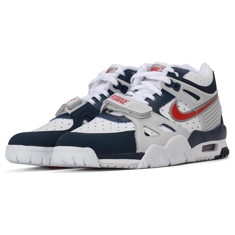 Nike Air Trainer 3 Grade School 'USA' (Unisex) Midnight Navy / White / Vast Grey / University Red Kids' Basketball Shoes CN9750 400