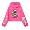 Kids' Casual Fashion Christmas Printed Long Sleeve Hooded Sweatshirt (No Drawstring)