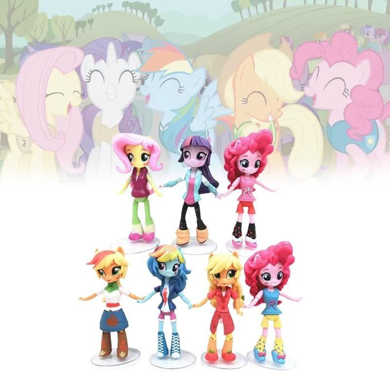 Pony My Little Friendship Is Magic Character Model Toy Cartoon Home Decoration