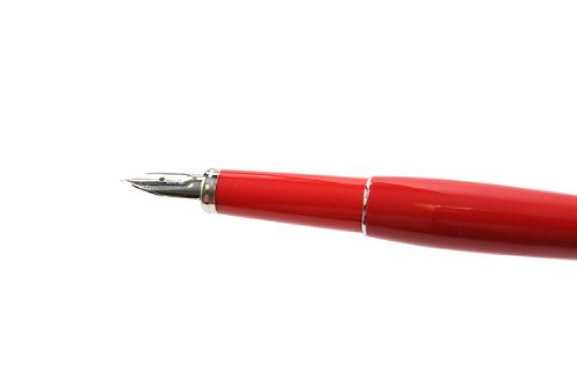 Перьевая ручка Platinum Fine Shaft Pen Pen Affection PAF5000 Sky Red