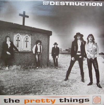 12-дюймовая пластинка PRETTY THINGS Eve Of Destruction 12TX12 TRAX MUSIC 1989 UK Rock Б/у
