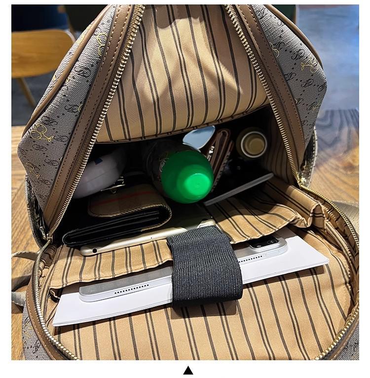 Женский модный рюкзак из натуральной кожи большой вместимости 2025 – Многофункциональный дорожный рюкзак