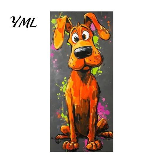 Decorative Garbage Bin Stickers Cartoon Animal Trash Can Sticker, Colorful Self-Adhesive PVC Decal, Waterproof Cute Creative Makeover Cat Dog Sticker