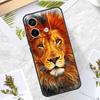 Lion Head Case For Xiaomi Redmi Note 14 Pro 12 11 10 13 15 Pro Plus Redmi 15 14C 10C 12C 13C 15C Cover