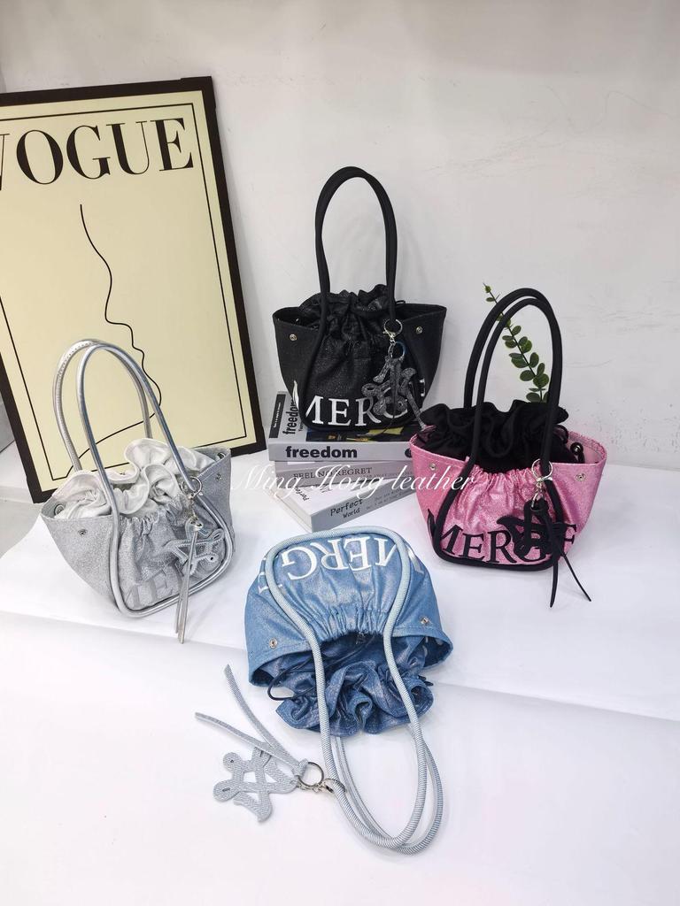 Женская мини-сумка MERGE 2025: Новая Сумка и Наплечная Сумка Кроссбоди - Простой, Модный Дизайн