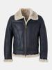Ikalook Stand Collar Lambskin Mustang Cljp131