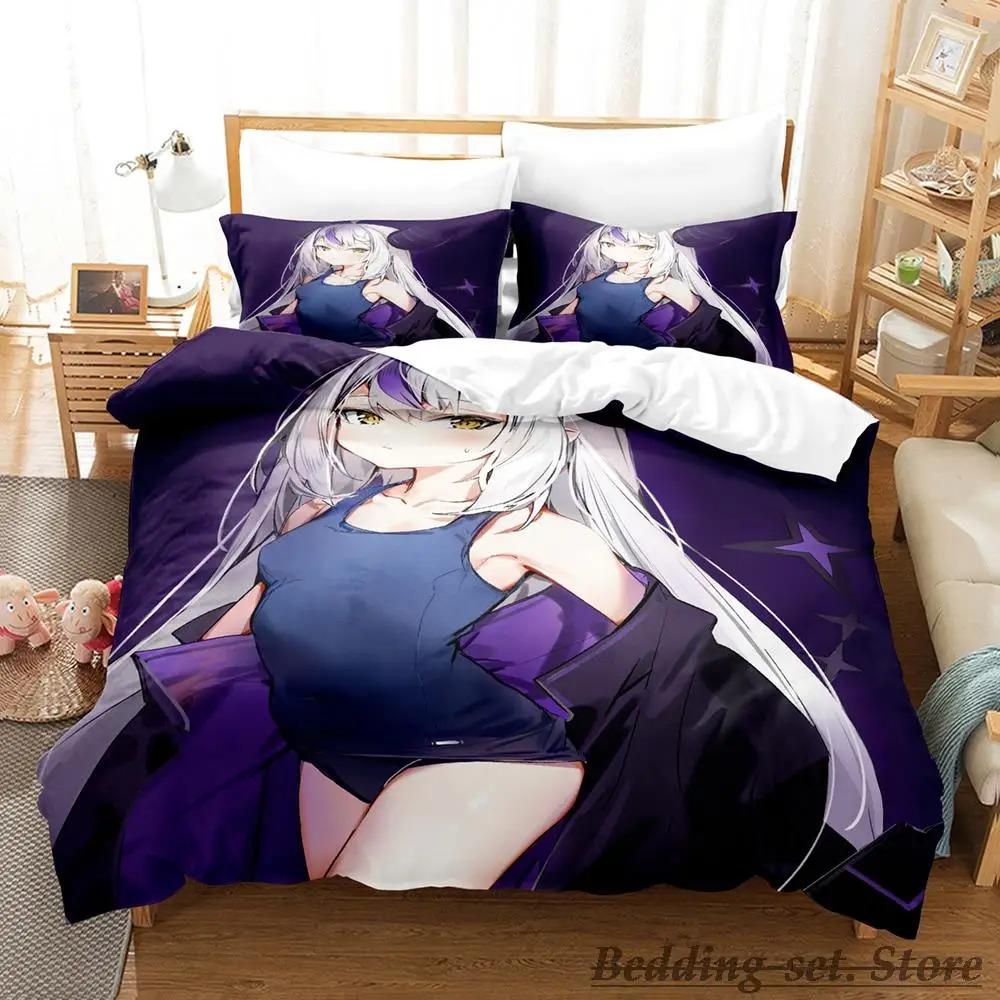 La Darknesss Постельное белье Single Twin Full Queen King Size Bed Set Adult Kid Bedroom Duvetcover Sets Anime Parure de lit Bed