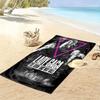 Lady Gaga poster Print Beach Towel, Large Soft Quick Dry Towel for Beach Camping Swimming