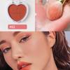 4 Colors Blush Long Lasting Face Blusher Love Palette Soft Powder Smooth Texture Professional Women Makeup