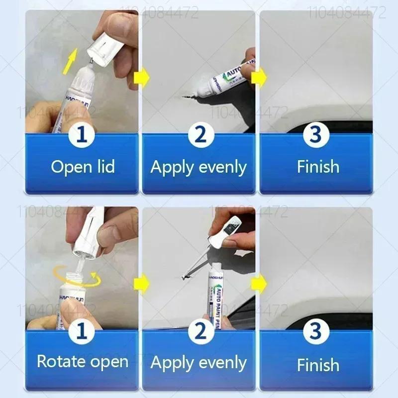 For 2014-2025 X4 BMW F26 G02 sDrive xDrive Paint Repair Brush Touch Up Scratch Remover DIY Auto Accessories Black White Brown FF62