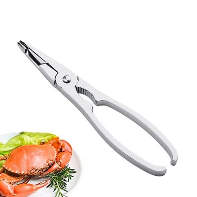 Выбирать крабовое мясо легко Набор инструментов для морепродуктов Набор крабовых крекеров Набор ложек Плоскогубцы из нержавеющей стали Зажим для омаров Клещи-зажимы