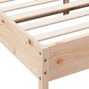 Solid Wood Bed without Mattress 160x200 cm Pine Wood
