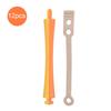12Pcs Standard Hair Rollers Heat Perm Wave Rod Hair Clip Curlers with Rubber Band SH-3