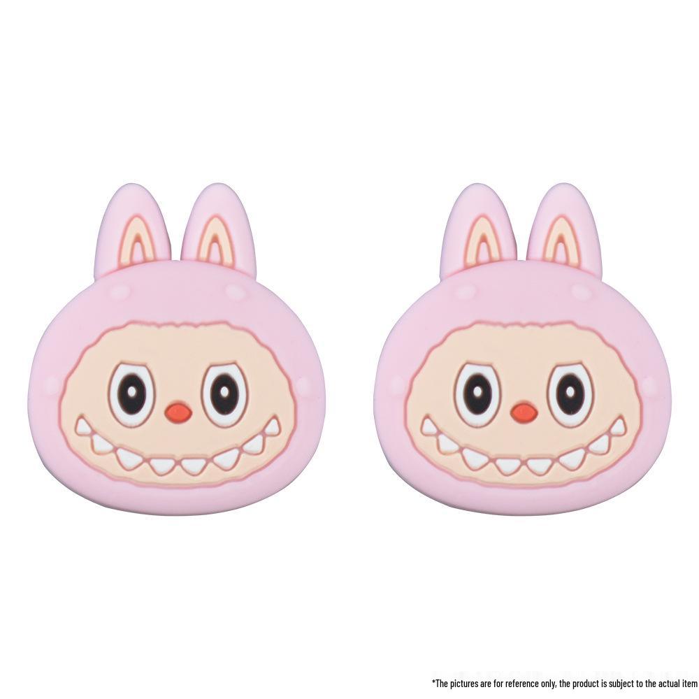 Cute Colorful Silicone Stick Covers for Switch Lite Controller - Non-Slip & Protective
