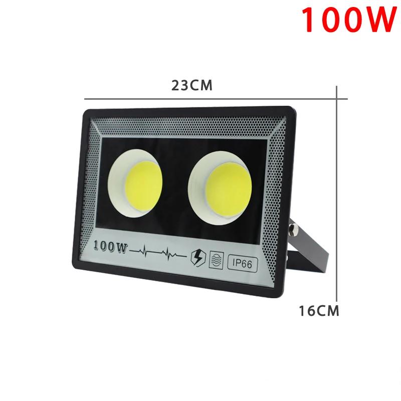 NEW 50/100W/200W/300W/400W/500W LED Floodlights Spotlight IP65 Waterproof Lamps Led Outdoor Flood Light Garden Street Lamps HOT