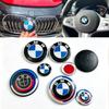 2026 Hot Car Logo Front Hood Rear Trunk Emblem 3pcs 74mm 82mm For BMW M Logo E46 E36 E34 F10 E90 F30 E60 F30 E53 E30 E92 E87 Accessories