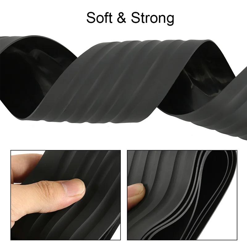 Sedan Trunk Door Rocker Panel Protector Anti-Scratch Rear Bumper Protection Rubber Insert Pad Trim for Lexus IS