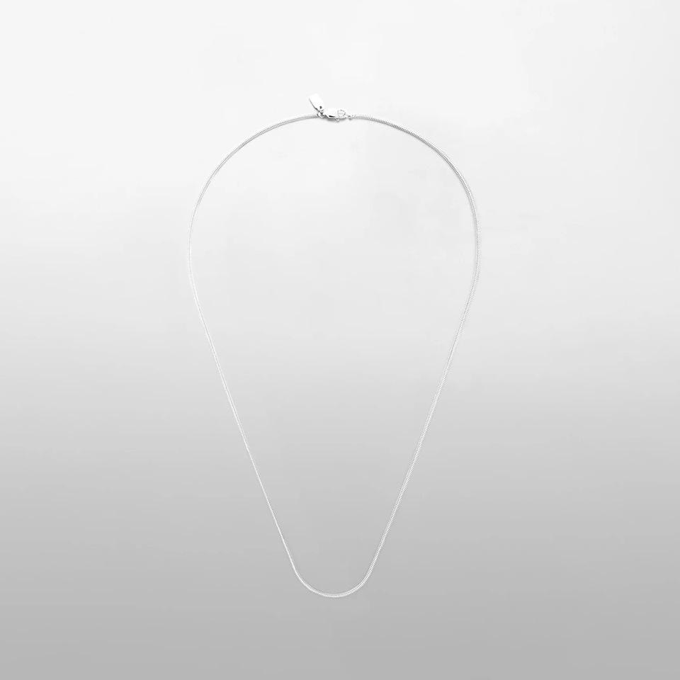 Ожерелье-цепочка квадратного плетения «Кость змеи» Святого Делана - Мужской корейский стиль, модное и простое с холодной, высокочувствительной индивидуальностью