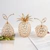 Crystal Fruit Decorations Luxurious Crystal Colorful Fruit Handicrafts Color Fruit Statues Home Decors Creative Gift