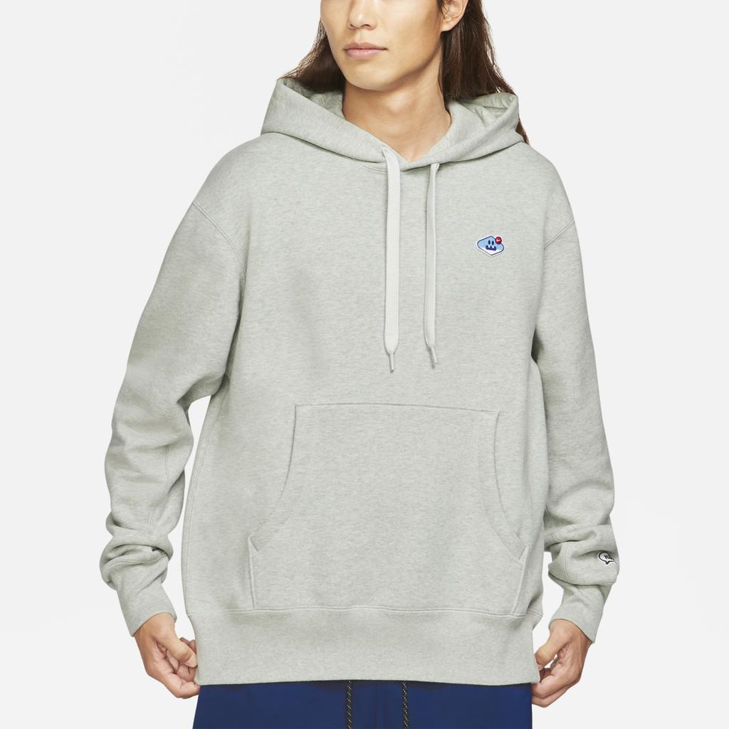 Nike Толстовки Мужские Серые С Капюшоном Умеренные Обычные CZ2338-050