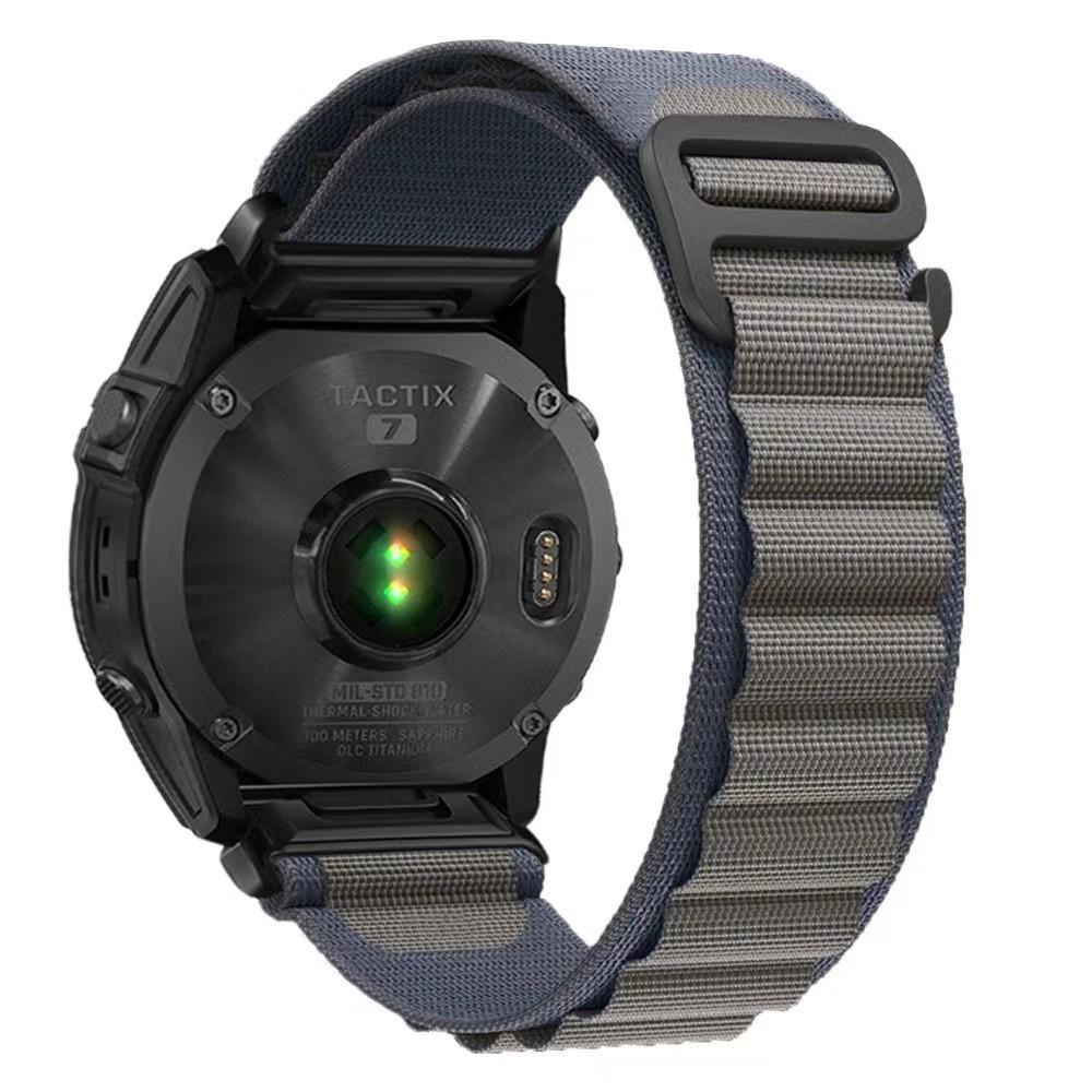 20 22 мм 26 мм Быстросъемный нейлоновый ремешок для Garmin Fenix7S 7X 7Pro Fenix 6X 6 5X 5Plus Tactix7 Forerunner 965 955 Enduro 2
