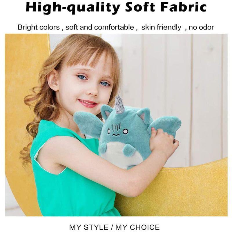 Squishmallows Двусторонний плюшевый игрушечный ангел, меняющий лицо