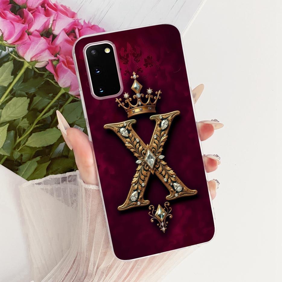 Чехол для Samsung Galaxy S20 SM-G980F Милая корона Буквы Чехол Мягкий Тонкий Чехол для Телефона Для Samsung S20 Plus S 20 Galaxy S20+ 5G Сумки