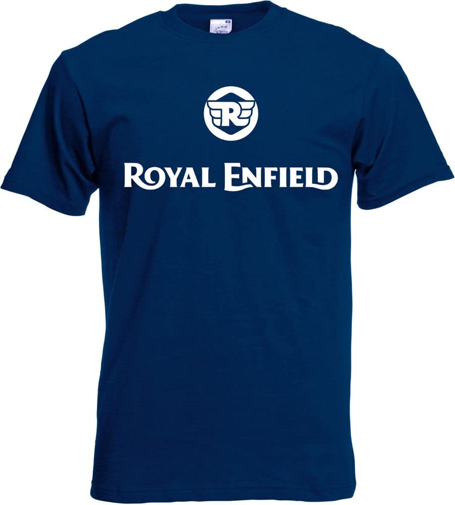 T-Shirt Royal Enfield Logo, Motorcycle, Vintage, Biker, Biker, s, m, l, XL, New