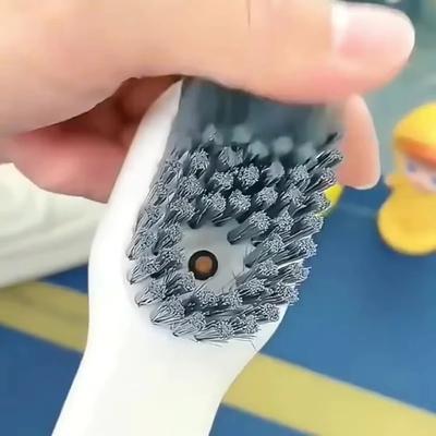 Щетка для обуви с автоматическим сливом жидкости, многофункциональный пресс-очиститель для обуви, мягкая щетина, щетки для одежды, инструмент для чистки