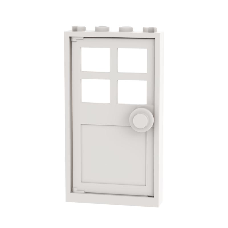 Дверные Оконные Строительные Блоки Совместимые с Крупными Брендами Детские Игрушки 60596 60623 6141 Раннее Обучение MOC Образовательные Подарки