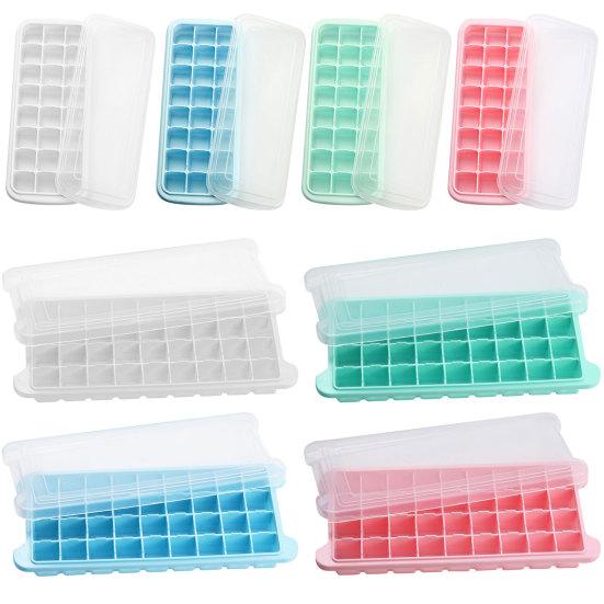 Силиконовая форма без запаха, форма со съемной крышкой, силиконовая форма для льда в виде пчелиных сот для DIY