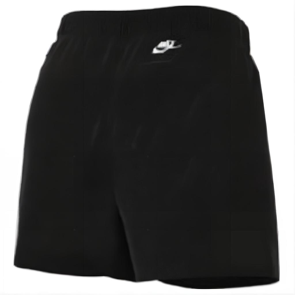Nike Удобные универсальные шорты с буквенным узором и средней посадкой длиной три четверти, мужские шорты черного цвета FZ0819-010