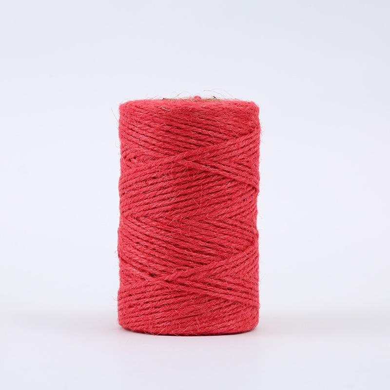 Color Cylindrical Hemp Rope Diy Hand-Woven Tapestry Decorative Wire, Photo Frame Decorative Material Rope Accessories