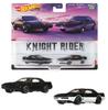 Hot Wheels Premium 2 Pack Night Rider 2 года и HCY74 Black KITT/KARR [3 шт.]
