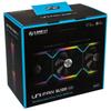 LIANLI UNI FAN SL120 BK Адресуемый RGB Подключаемый Вентилятор для ПК-корпуса со Специализированным ПО для управления светодиодами Официальный Японский Дистрибьютор 3 штуки (с