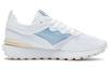 Li Ning Fangyuan Classic Low top Sports Casual Shoes Women's White Blue AGCS018-3