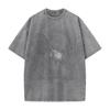 Jujutsu Kaisen Higuruma Hiromi Printed Tee Men Women Retro Washed T-shirts Cotton T Shirt Short Sleeve Clothing Harajuku Tshirt